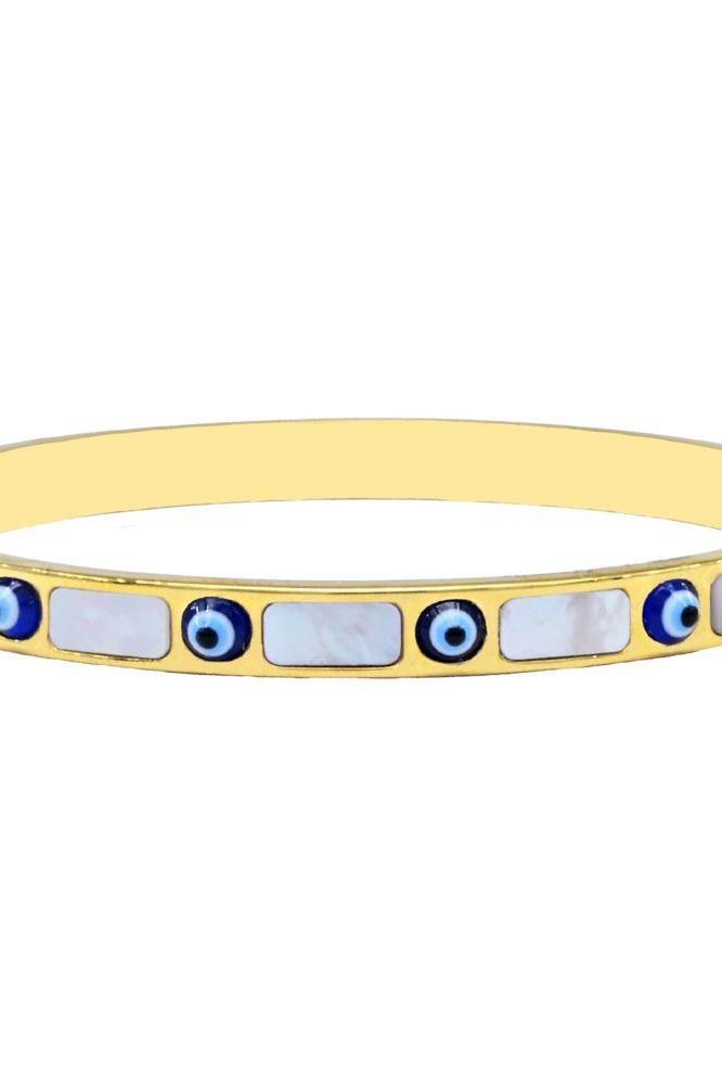 Evil Eye Bangle | Swank Boutique