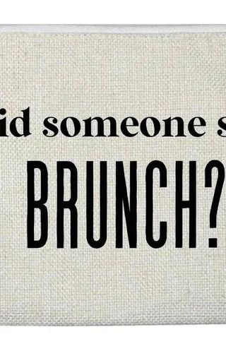 Did Someone Say Brunch Accessory Bag | Swank Boutique