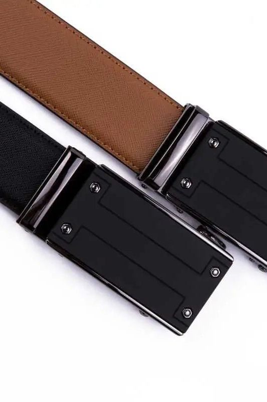 Men's One Size Fits All Saffiano Belt | Swank Boutique