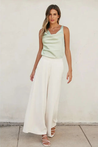 Charlie Wide Leg Pants - Black (Copy) | Swank Boutique
