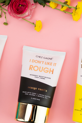I Don't Like It Rough Funny Foot Cream - Orange Vanilla