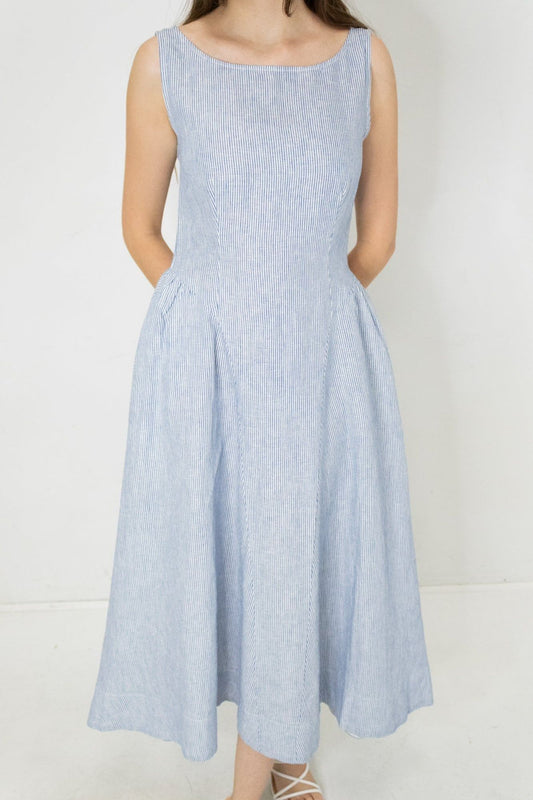 Alina Stripe Dress | Swank Boutique