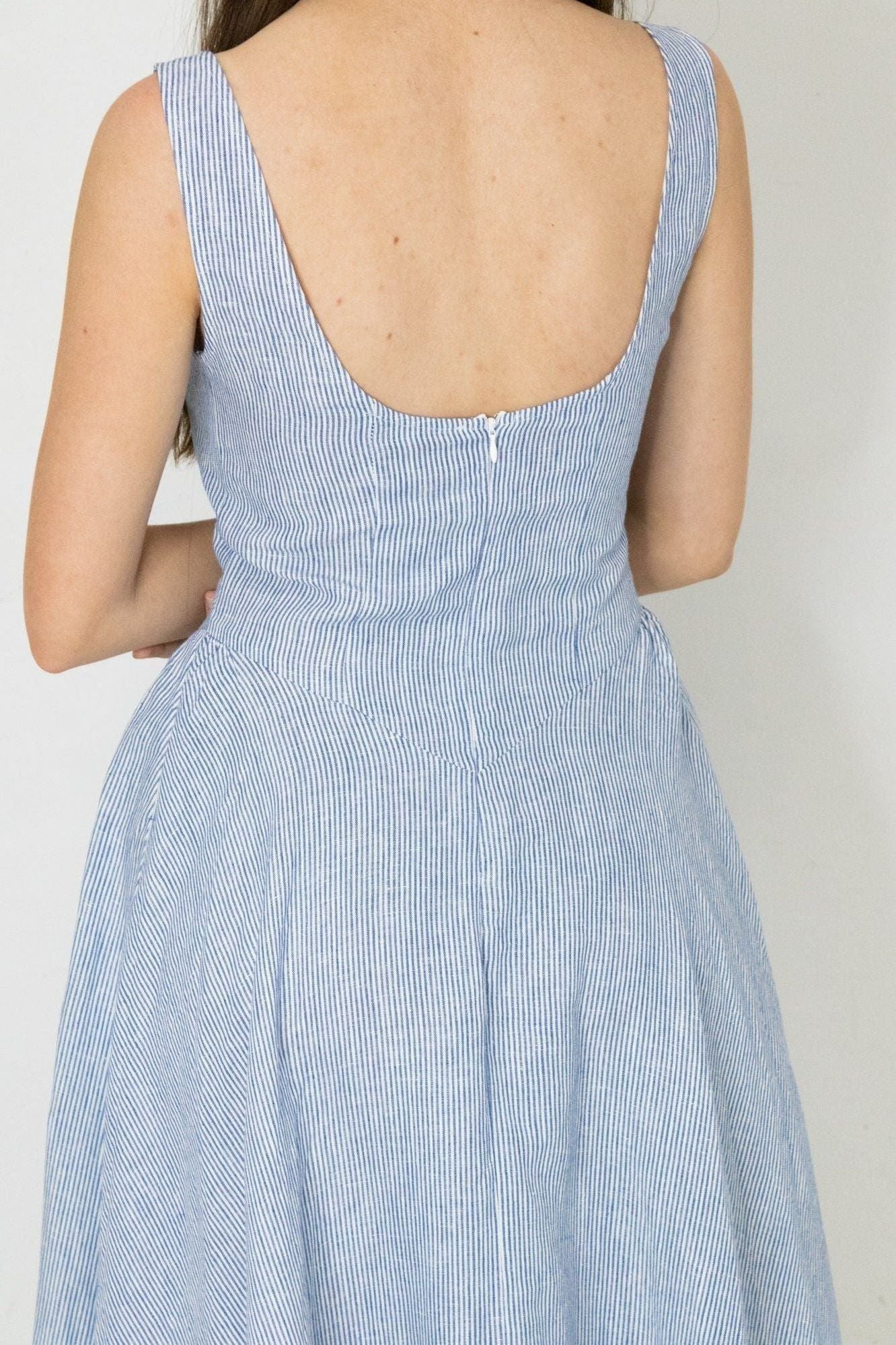 Alina Stripe Dress | Swank Boutique