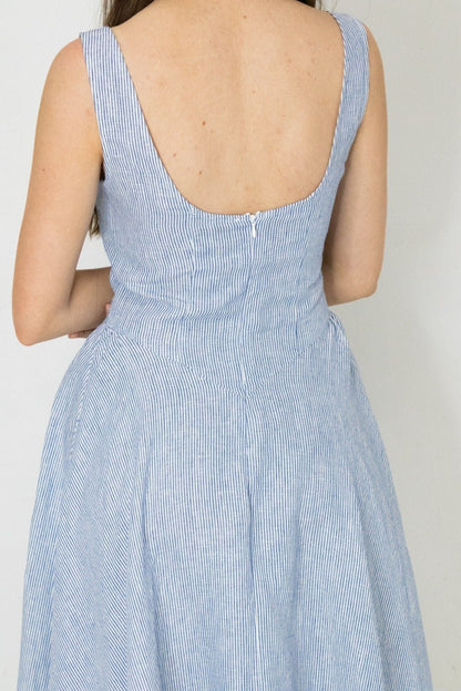 Alina Stripe Dress | Swank Boutique