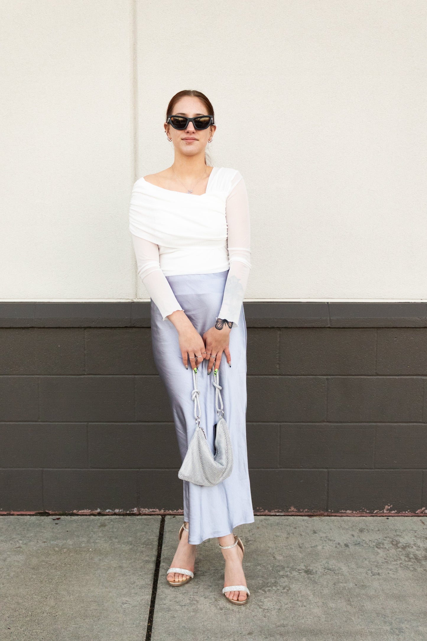 White One Shoulder Top | Swank Boutique