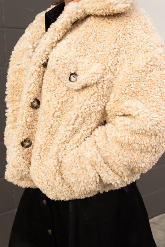 Teddy Bear Jacket | Swank Boutique