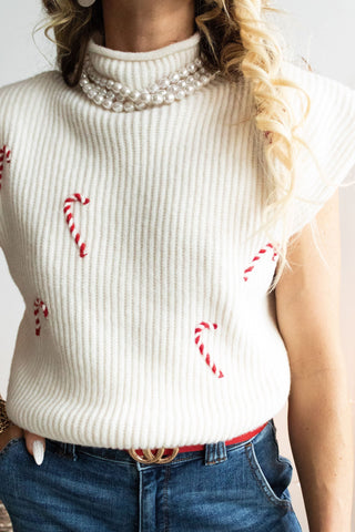 Candy Cane Sweater | Swank Boutique
