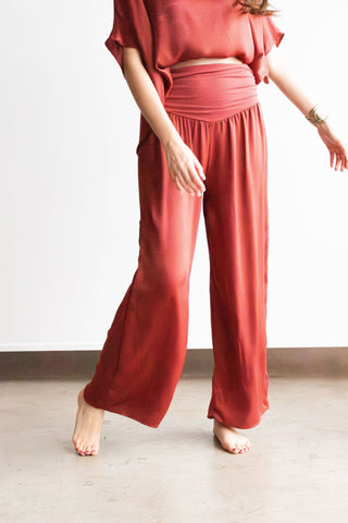 Lucy Pant - Nutmeg | Swank Boutique