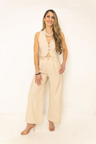 Tuxedo Vest Stone | Swank Boutique