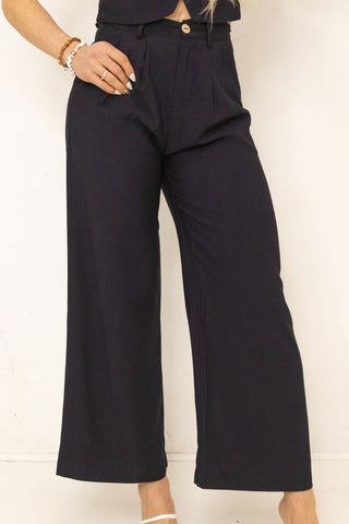 Mia Trouser Navy | Swank Boutique