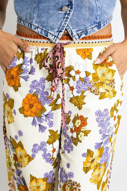 Golden Aurela Pants | Swank Boutique