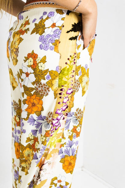 Golden Aurela Pants | Swank Boutique