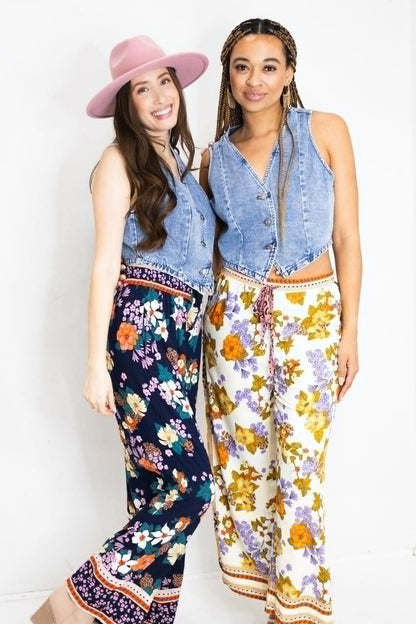 Golden Aurela Pants | Swank Boutique