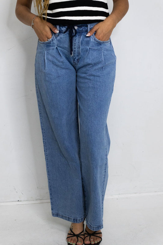 Hartwell Pleated Jeans