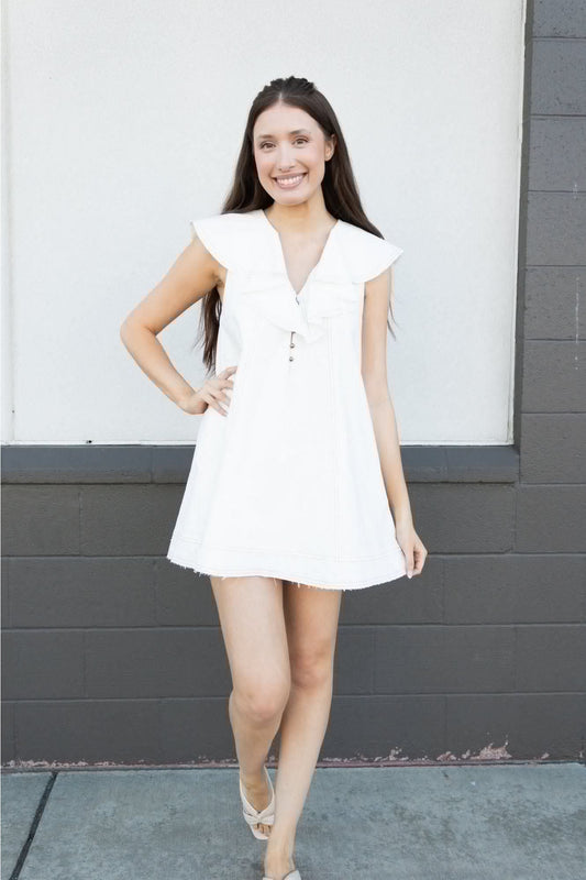 Camila Ruffled Dress | Swank Boutique