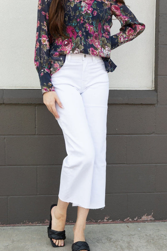 Aster White Jeans | Swank Boutique
