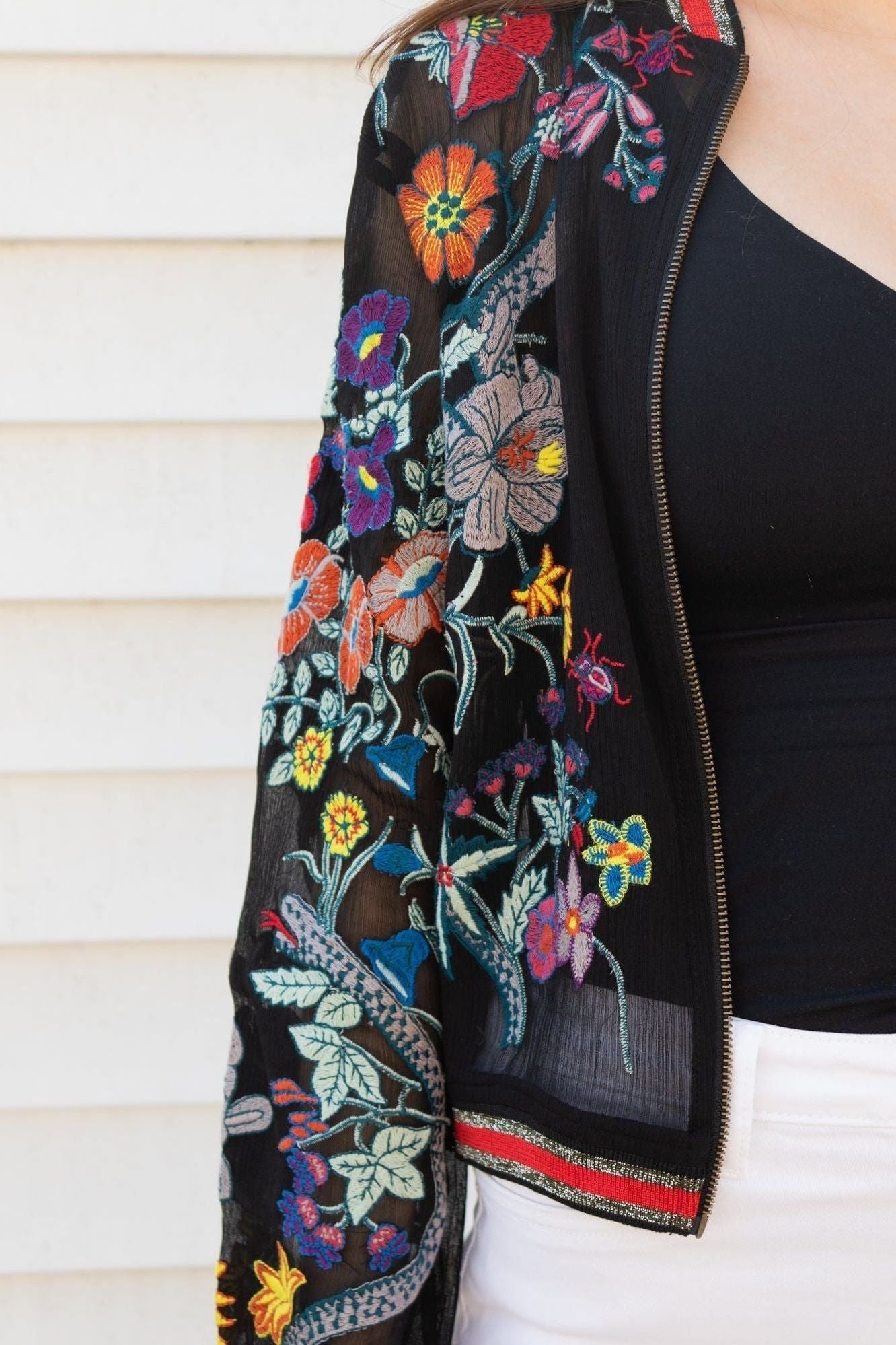 Bellezza Bomber Jacket | Swank Boutique