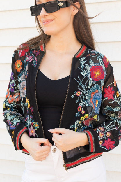 Bellezza Bomber Jacket | Swank Boutique