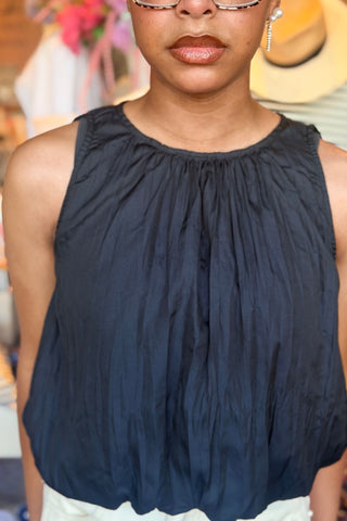 Harper Sleeveless Blouse | Swank Boutique