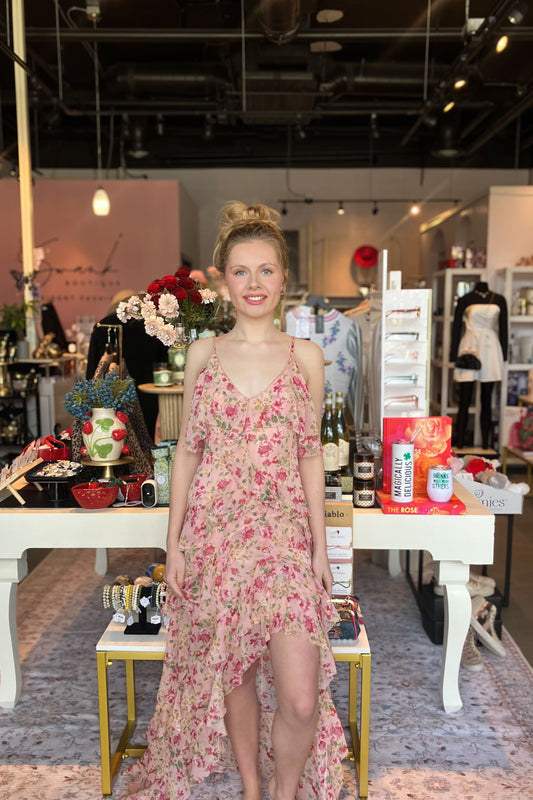 Blush Garden Dress | Swank Boutique