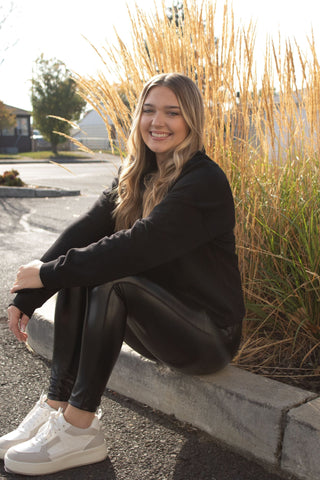 Glossy Leggings | Swank Boutique