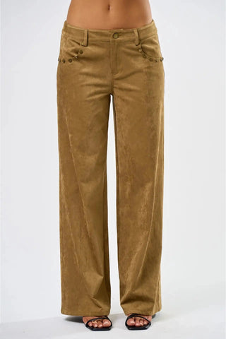 Suede Trousers | Swank Boutique