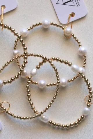 Callie Gold Filled Beaded Bracelet | Swank Boutique