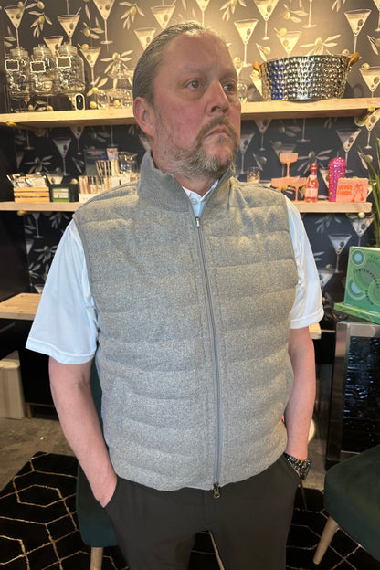 Regent Reversible Quilted Vest | Swank Boutique