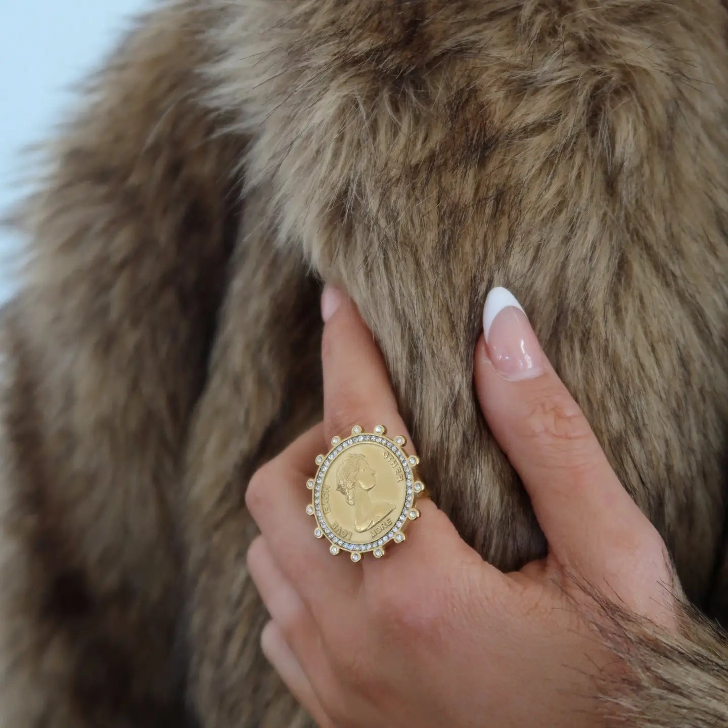 Bling Coin Ring | Swank Boutique