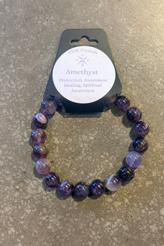 Amethyst Gemstone Bracelet | Swank Boutique