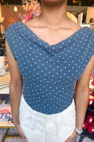 Paula Slouchy Shoulder Top | Swank Boutique