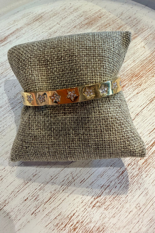 Star Sparkle Bangle | Swank Boutique