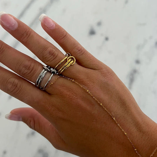 Lydia Ring - Silver | Swank Boutique
