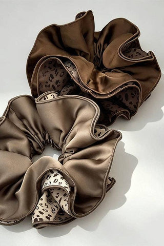 French Four Layer Scrunchie | Swank Boutique