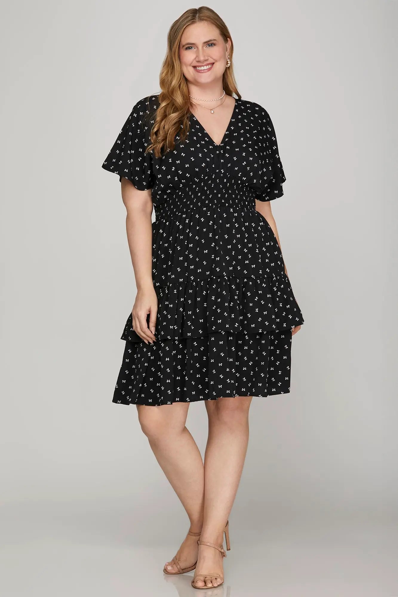 Emmaline Bow Dress | Swank Boutique