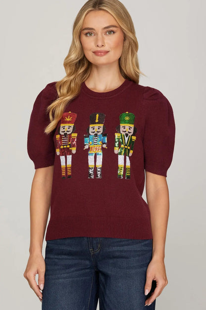 Nutcracker Sweater | Swank Boutique