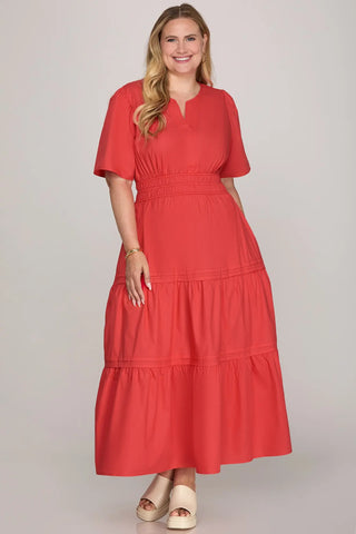 Glenda Midi Dress | Swank Boutique