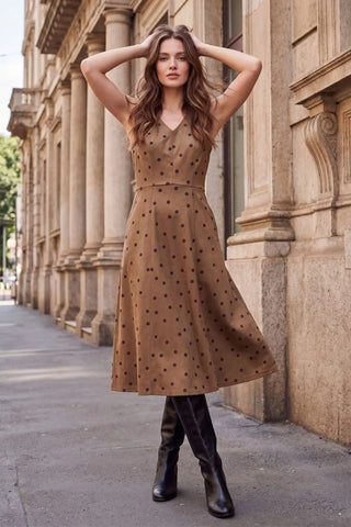 Maddie Suede Dress