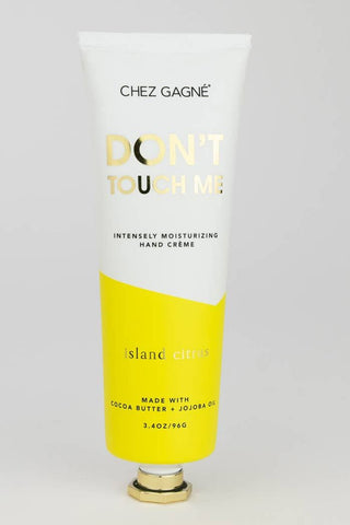 Don't Touch Me - Funny Hand Cream Gift, Island Citrus