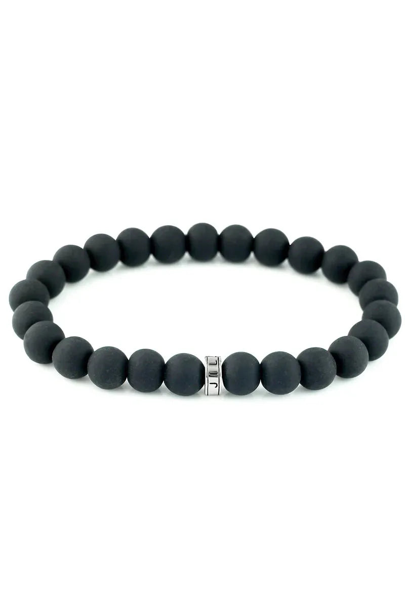 Onyx Beaded Bracelet | Swank Boutique