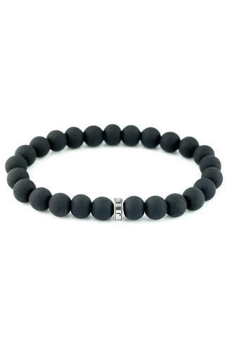 Onyx Beaded Bracelet | Swank Boutique