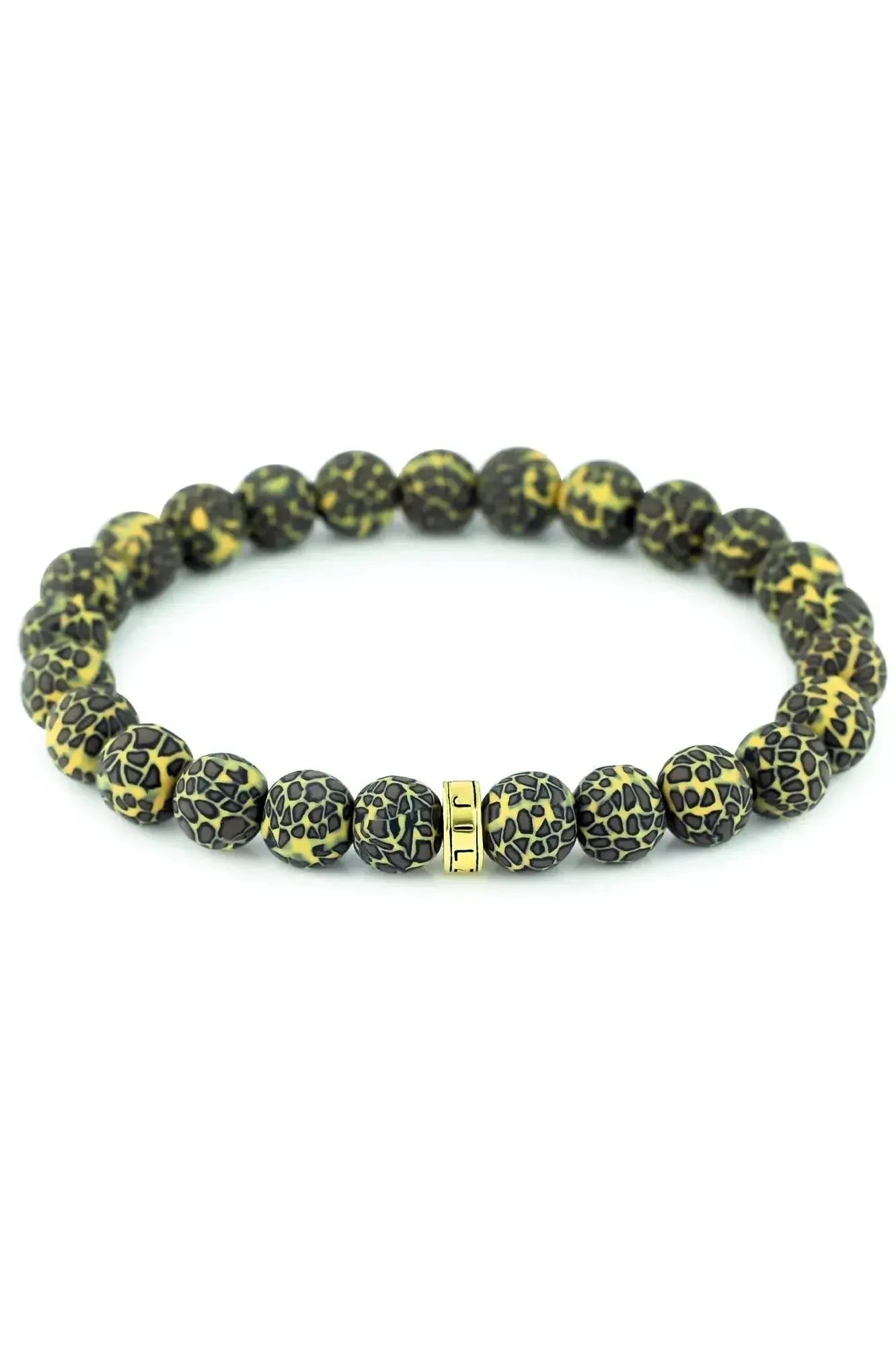 Leopard Beaded Bracelet | Swank Boutique