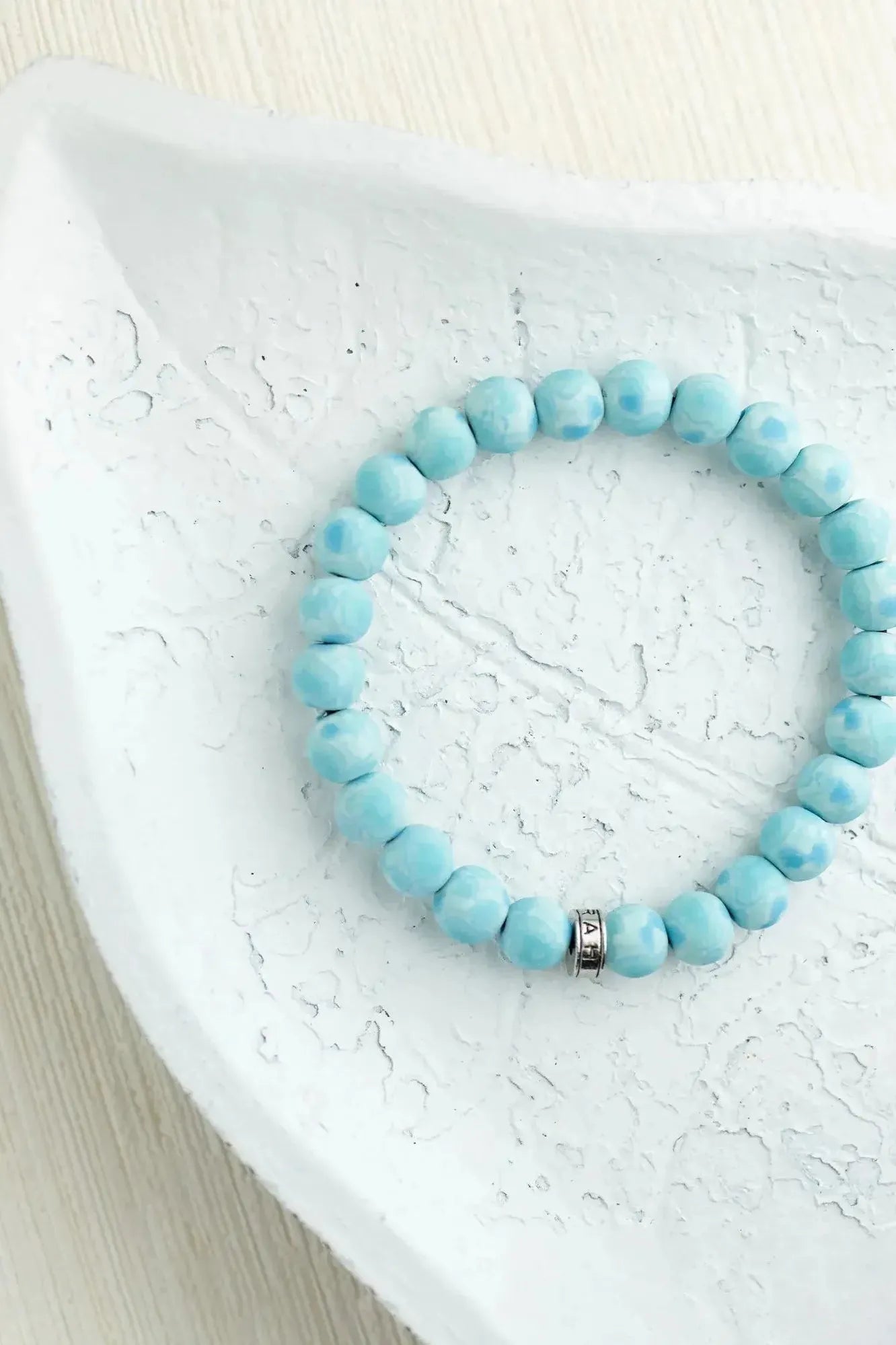 Mandala Blue Beaded Bracelet | Swank Boutique
