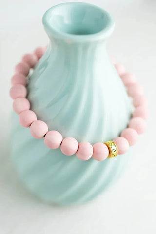 Mandala Rose Beaded Bracelet | Swank Boutique