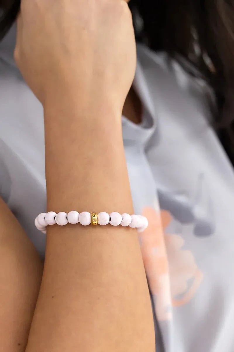 Pink Meadow Beaded Bracelet | Swank Boutique
