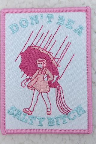 Don't Be A Salty Bitch Embroidered Hat/Pocket Patch