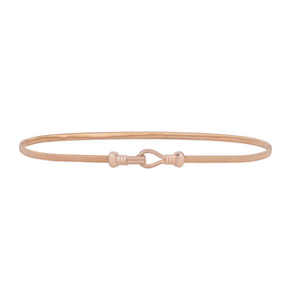 Gold Skinny Metal Stretch Belt