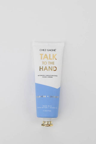 Talk to the Hand - Funny Hand Cream Cypress + Juniper