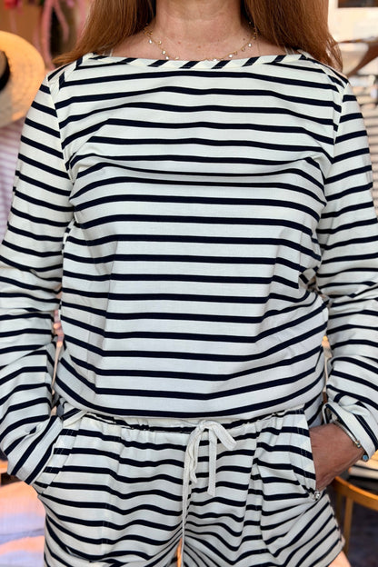 Megan Striped Pullover | Swank Boutique