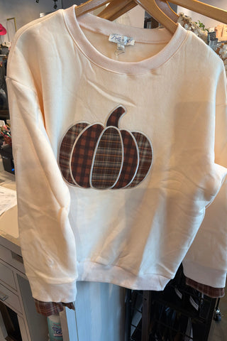 Pumpkin Sweatshirt | Swank Boutique